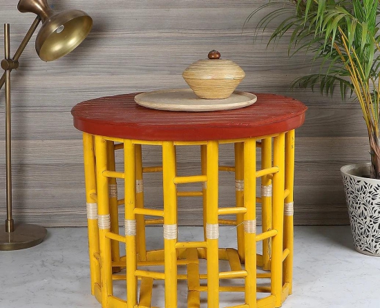 Bamboo Storage Table