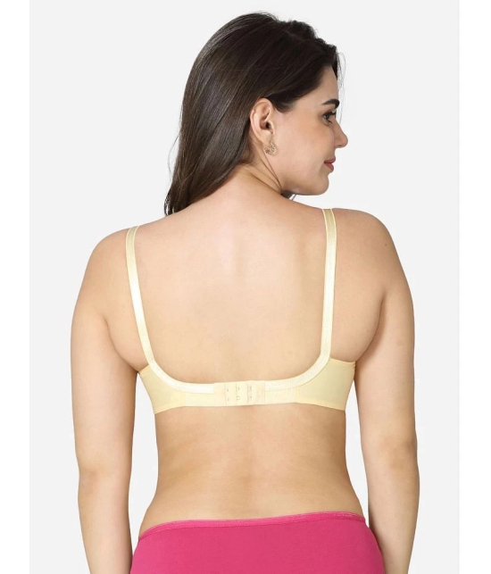 VStar - Beige Cotton Non Padded Womens Everyday Bra ( Pack of 1 ) - None