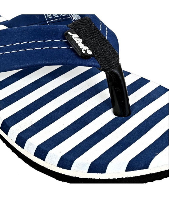 Altek - Navy Mens Thong Flip Flop - None