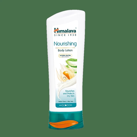 Himalaya Nourishing Body Lotion - Protects Dry Skin, Aloe Vera & Winter Cherry, 200 Ml