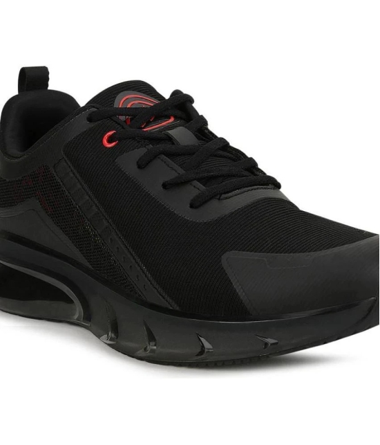 Campus - SYCLONE PRO Black Mens Sports Running Shoes - None