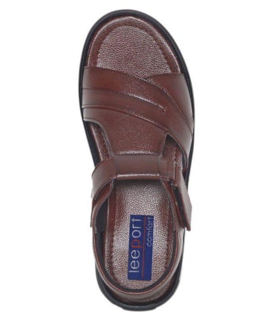 Leeport - Brown  Mens Sandals - 9