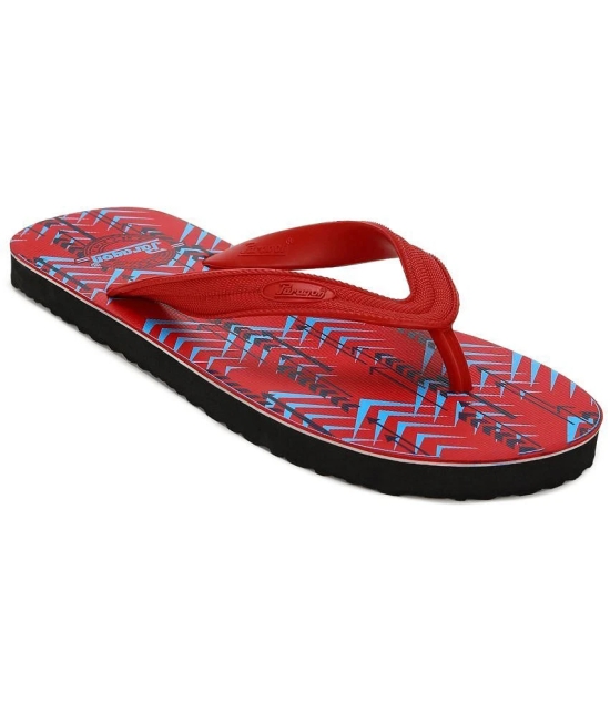 Paragon Red Mens Daily Slipper - None