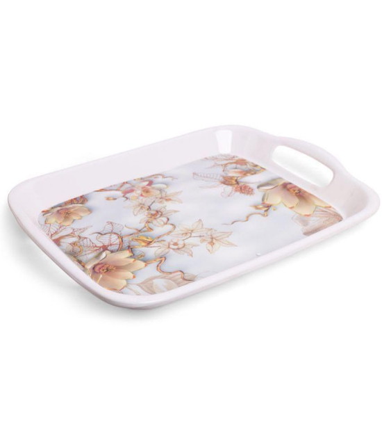 HomePro - Fancy Design Tray Multicolor Serving Tray ( Set of 2 )