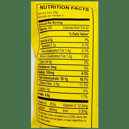 Diet Foods Corn Chips - Healthy Snacks, Low Cholesterol, High In Protein, No Trans Fat, 150 G