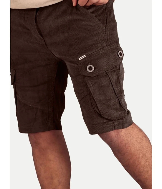 Radprix Brown Cotton Mens Cargos ( Pack of 1 ) - None