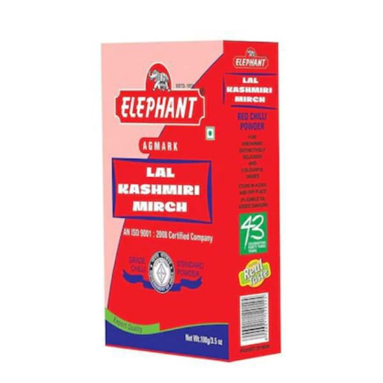 Elephant Premium Mirch 100 Gms