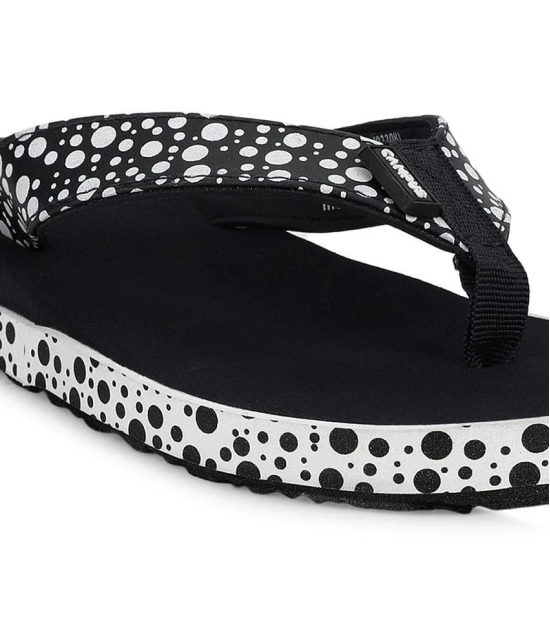 Campus - Black Womens Thong Flip Flop - None