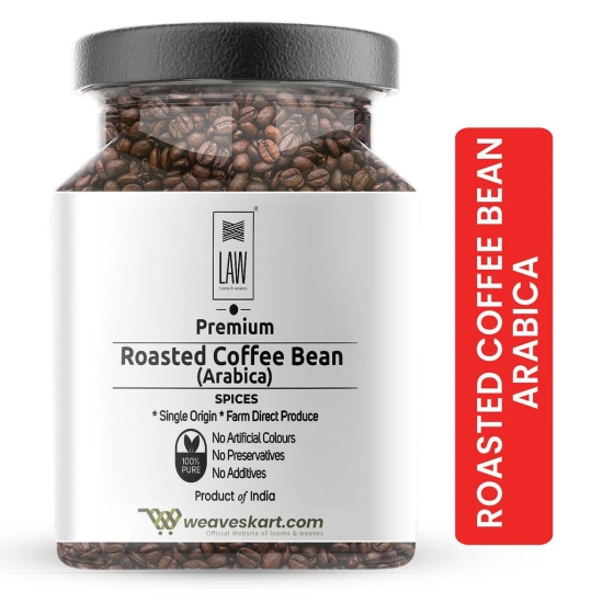 Premium Roasted Coffee Bean (Arabica) – 200 gm (Single Origin, Farm Direct Produce, Organically Grown & Made in small batches)