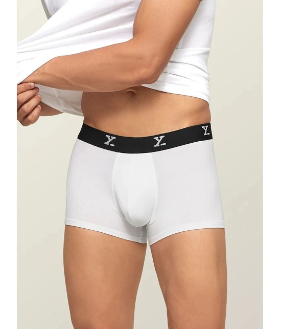 XYXX - White Modal Mens Trunks ( Pack of 1 ) - None