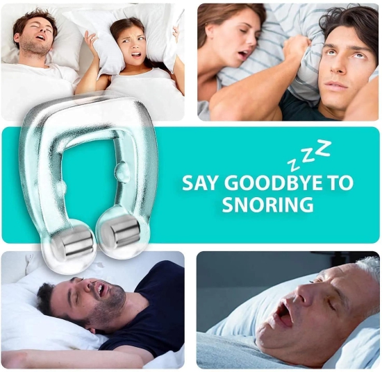 Anti Snoring Nose Clip Device for Men Women Nasal Strips (BUY 1 GET 1 FREE)