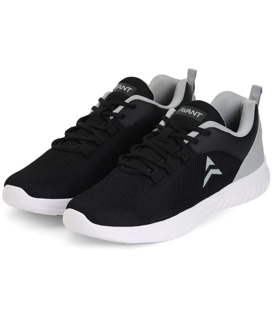 Avant Pulse Black Mens Sports Running Shoes - None