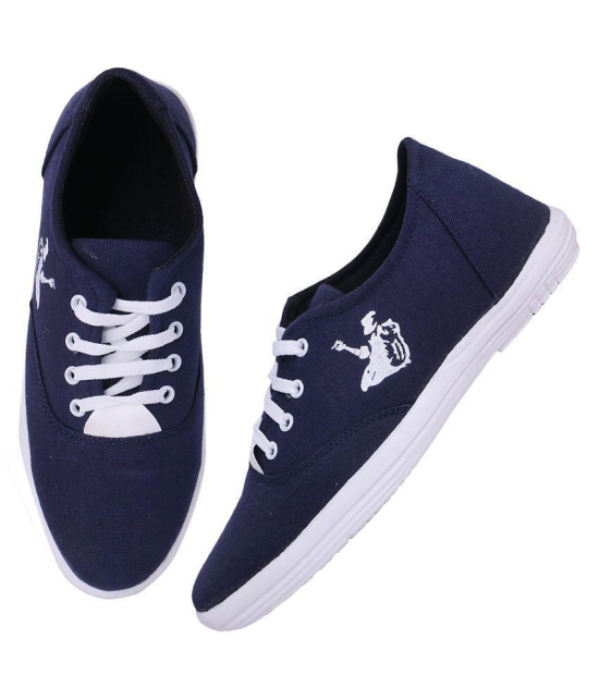 Kzaara Lifestyle Navy Casual Shoes - 8