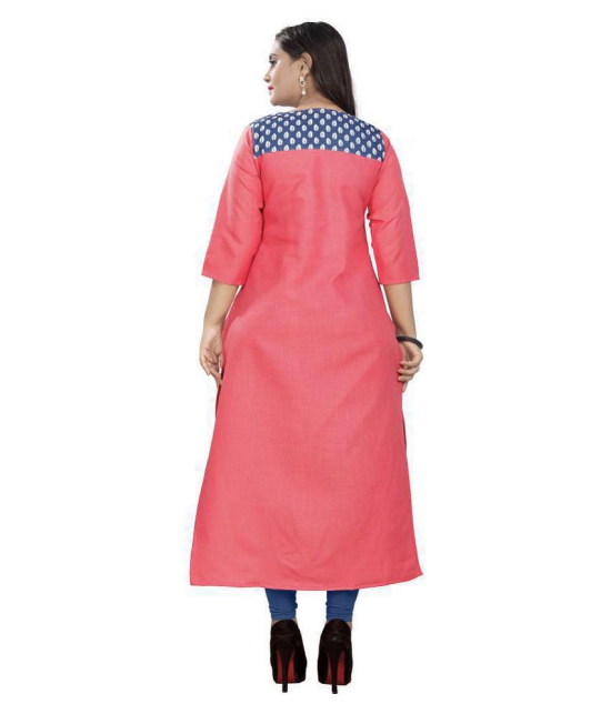 Rangrasiya Multicolor Cotton Straight Kurti - XXL