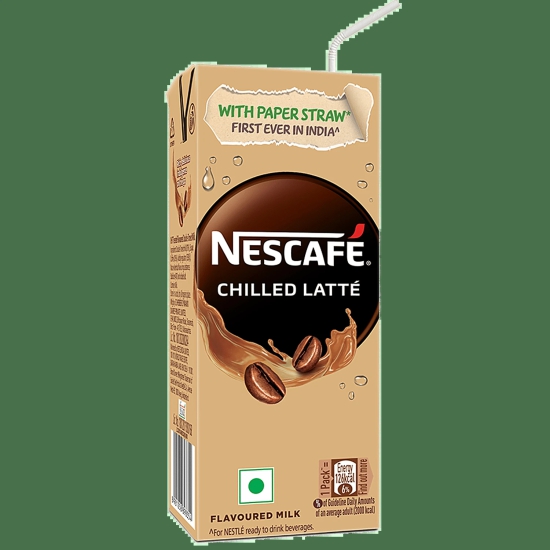 Nescafe Ready To Drink Chilled Latte Cold Coffee - Flavoured Milk, 180 Ml