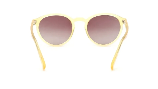 Brown Round Sunglasses for Unisex