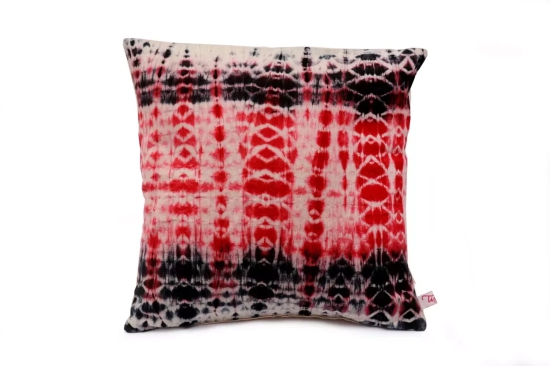 Tisser Tye & Dye cushion cover Manjarpat CottonSize-16x16