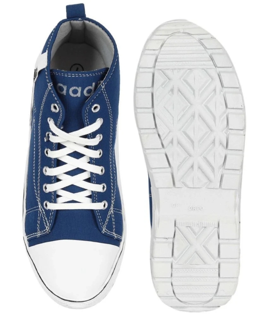 Aadi Blue Mens High Tops Shoes - None