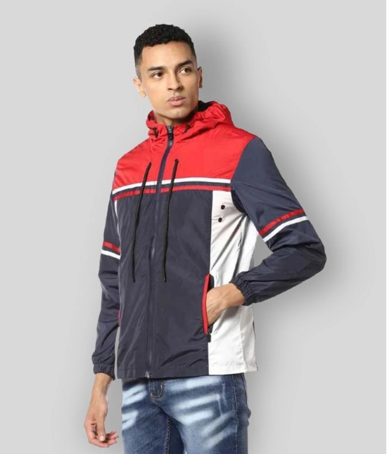 Campus Sutra Blue Casual Jacket - None