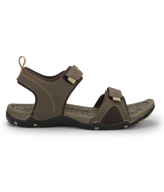 Aqualite - Brown Mens Floater Sandals - None