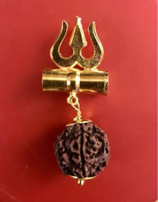 Vastughar SHIV SHAKTI KAWACH PENDANT WITH RUDRAKSHA