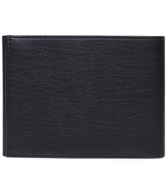 samtroh - Black PU Men's Regular Wallet ( Pack of 1 ) - Black