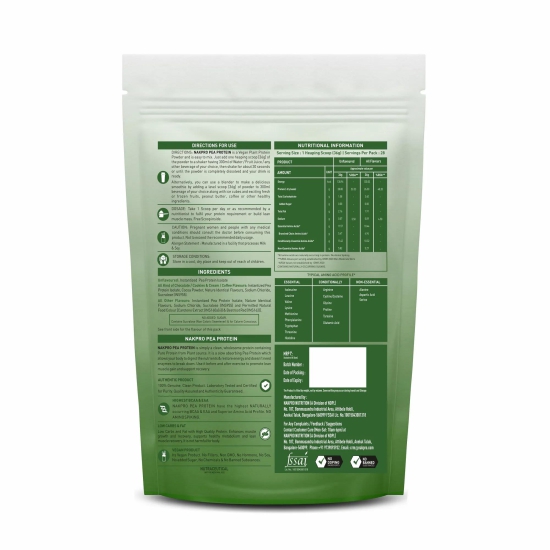 Pea Protein-Unflavoured / 500g