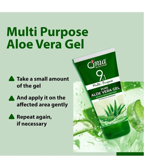 9 in 1 Multipurpose Aloe Vera Gel for Skin & Hair (50gm*3) Pack of 3