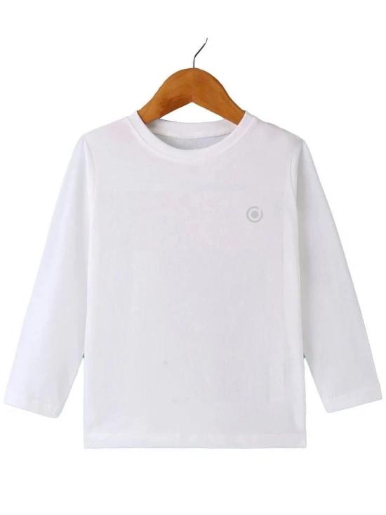 Diaz White Cotton Blend Round Neck Boys T-Shirt ( Pack of 1 ) - None