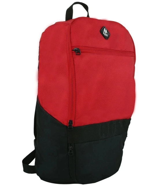 mikebags 13 Ltrs Red Polyester College Bag - Red