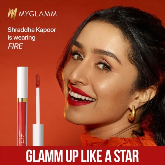 MyGlamm POSE HD Lipstick + LIT Liquid Matte Lipstick Exclusive (Combo of 2) | Long Lasting, Smudge Proof HD & Matte Liquid Lipstick