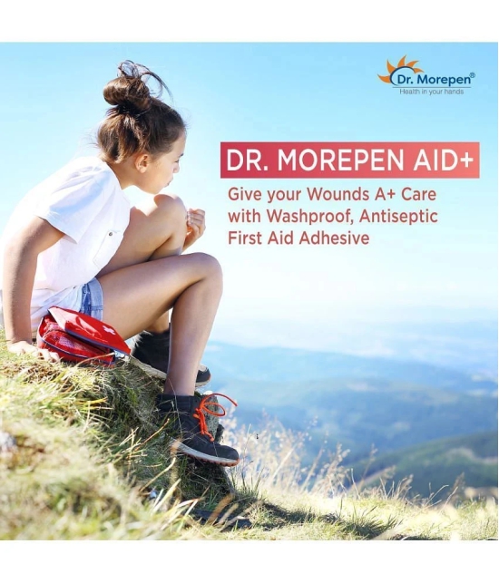 Dr. Morepen Antiseptic Waterproof Bandaid - 100 Pcs Latex Free Bandaid