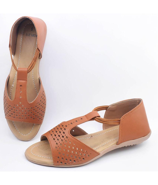 Dream Makers - Brown Women''s Flats - None