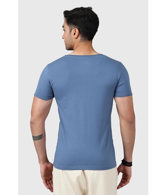 Fuaark Blue Cotton Slim Fit Mens Sports T-Shirt ( Pack of 1 ) - None