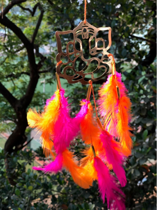 Festive Ganesh Car Hanging Dream Catcher