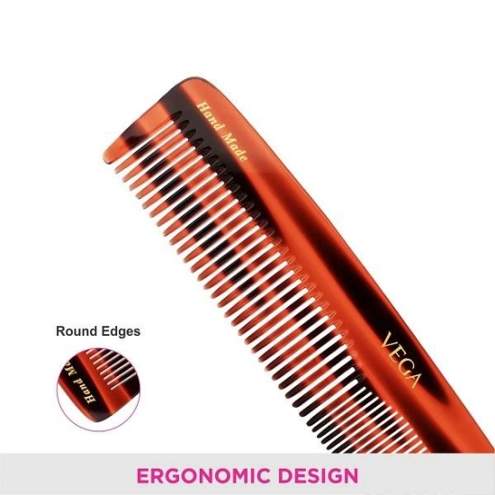 Vega Hair Handmade Comb - Graduated Dressing | HMC-42D