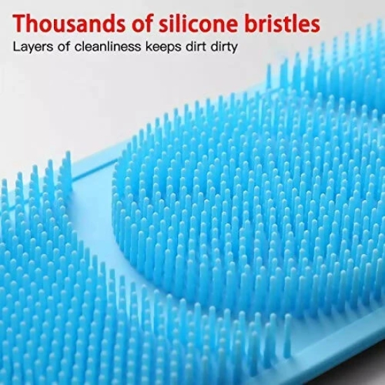 Silicone Back Scrubber Exfoliating Bath Brush for Dead Skin Removal