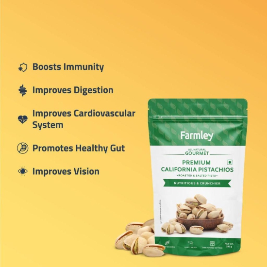 Farmley Premium Dry Fruits Combo Pack 700g I Almond 250g, Cashew 250g & Pistachios 200g I Delicious and Nutritious