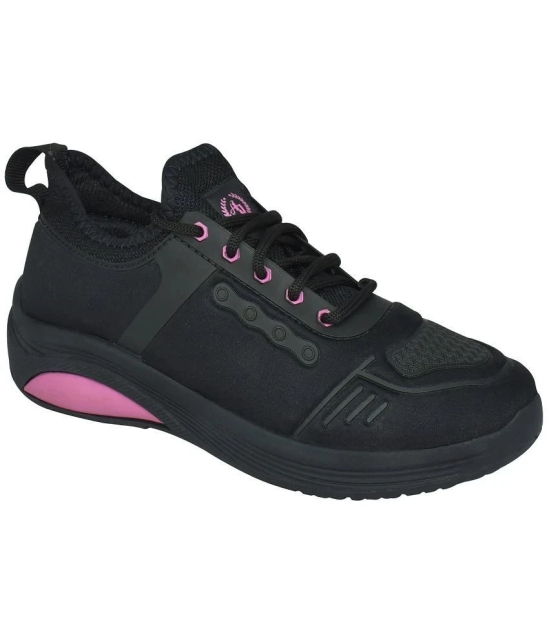 Ajanta - Black Womens Running Shoes - None