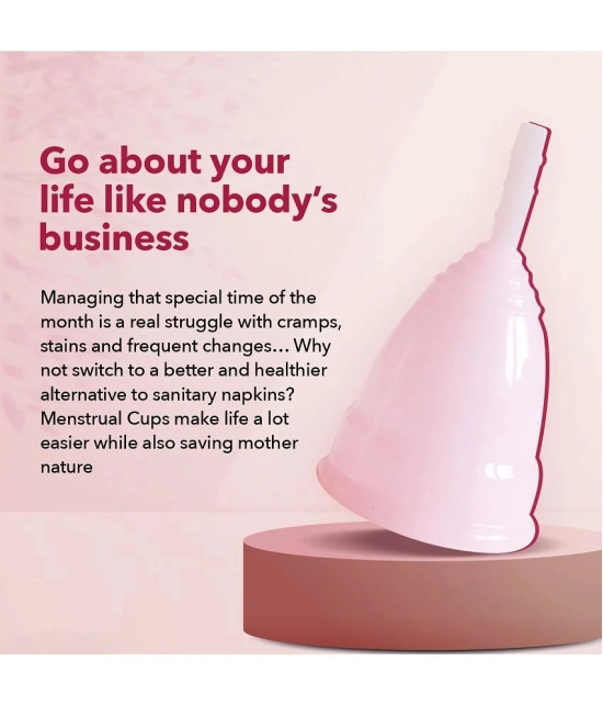 Namyaa Silicone Reusable Menstrual Cup Large ( Pack of 1 )