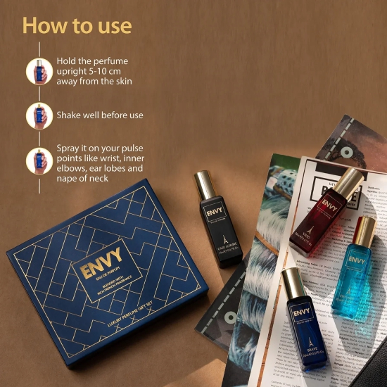 ENVY Luxury Perfume Gift Set for Men -80ml