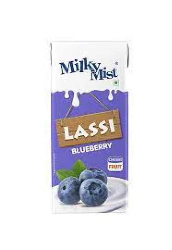 Milkymist Blue Berry Lassi 200Ml, 1 Pc