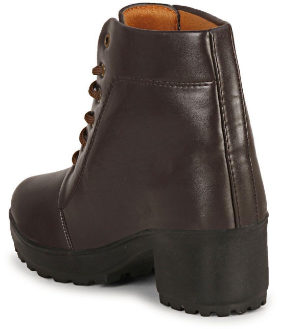 Saheb - Brown Women's Ankle Length Boots - None