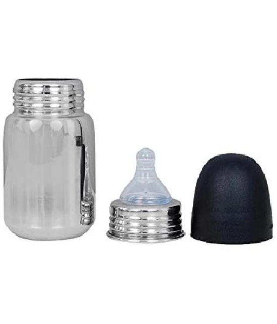 Dynore - 250 Silver Feeding Bottle ( Pack of 1 )