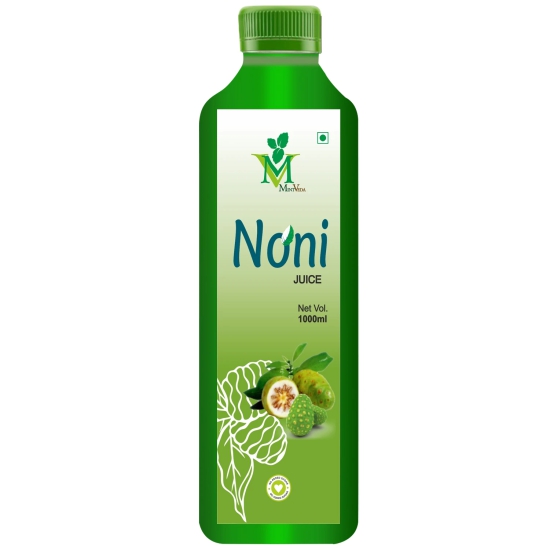 Mint Veda Fresh Noni Juice | Sugar Free|Immuniy Boost | Rich Antioxidants Booster | Sugar Free Juice| 1 litre | Pack of 2