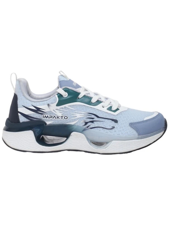 Impakto Light Blue Mens Sports Running Shoes - None