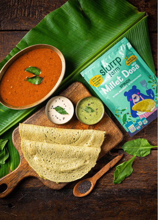 Spinach Multigrain Millet Dosa Mix