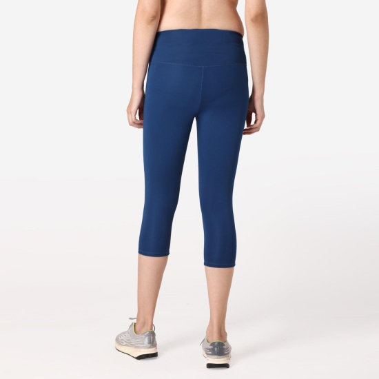 Women's Gym Capri - Blue Strong Blue S