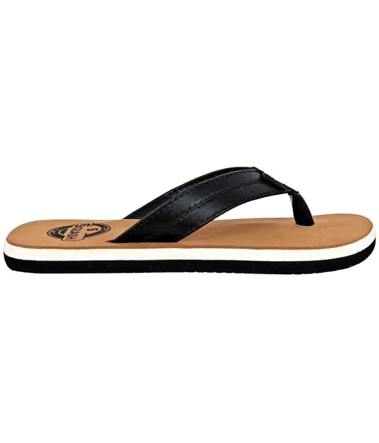 Squash - Brown Mens Thong Flip Flop - None