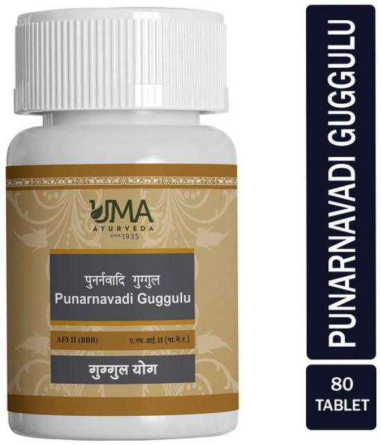 UMA AYURVEDA Punarnavadi_Guggul_80_Tab Tablet 1 kg Pack Of 1